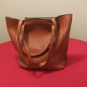 Shoulder leather bag